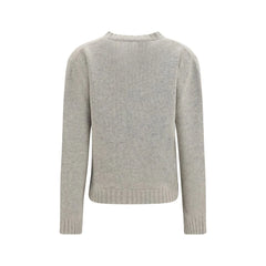 MM6 Gray Wool Oves Aries Sweatshirt