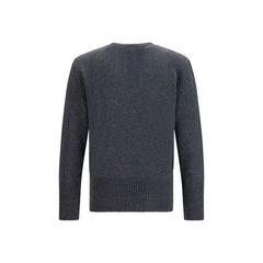 MM6 Gray Wool Oves Aries Sweatshirt