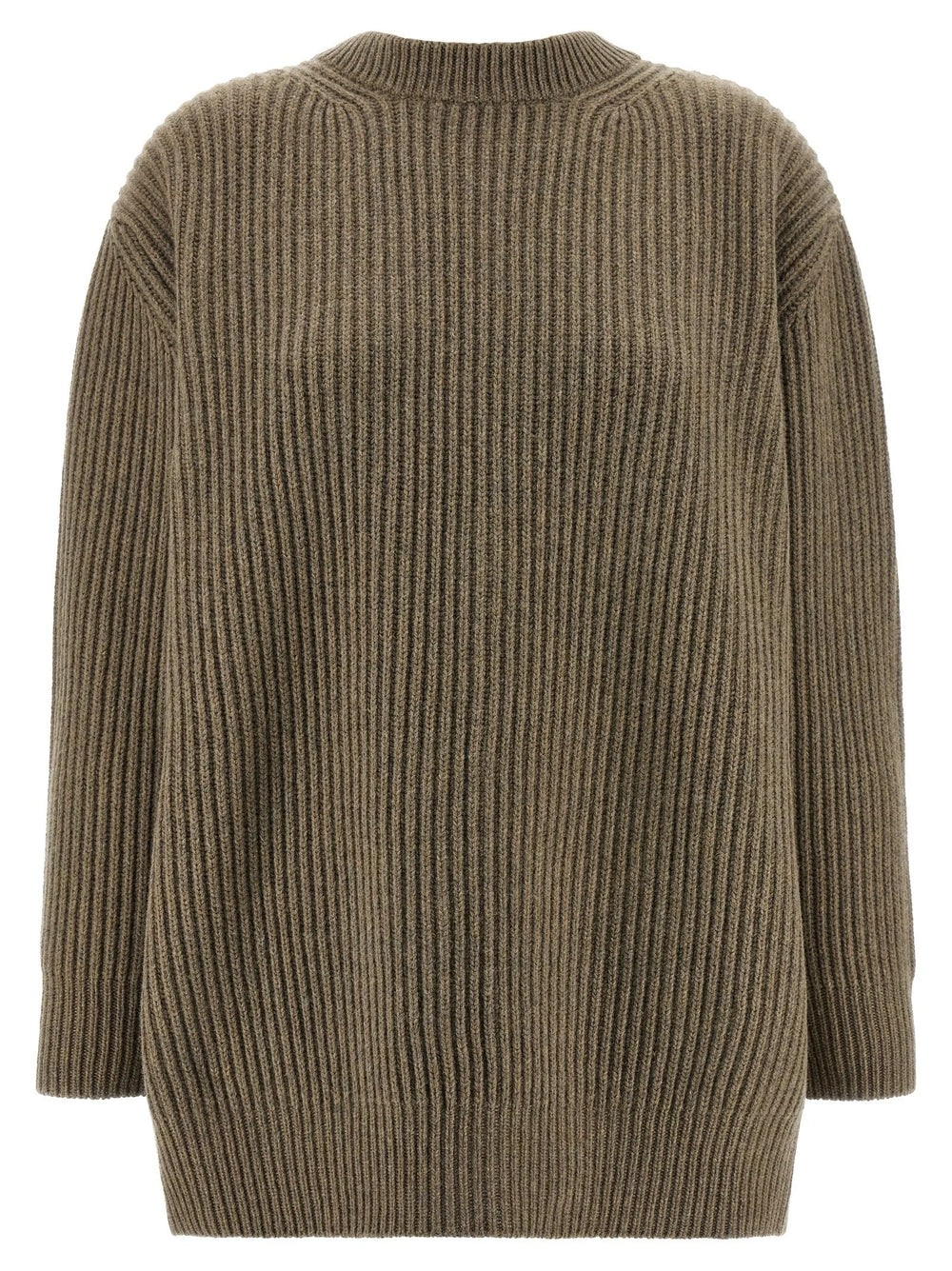 MM6 Maison Margiela Beige Virgin Wool Short Dress - M