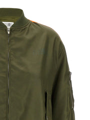 MM6 Maison Margiela Bicolor Polyamide Bomber - IT40