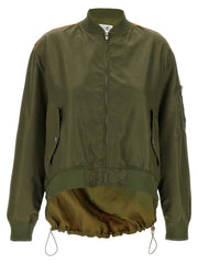 MM6 Maison Margiela Bicolor Polyamide Bomber - IT40