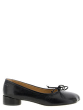MM6 Maison Margiela Black Calfskin Mid Heel Pumps - EU37/US7