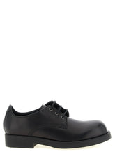 MM6 Maison Margiela Black Cowhide Oxfords And Derbies - EU 41 | US 8
