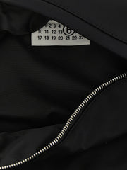 MM6 Maison Margiela Black Polyamide Backpack