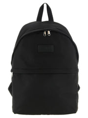 MM6 Maison Margiela Black Polyamide Backpack