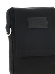 MM6 Maison Margiela Black Polyamide Crossbody Bag