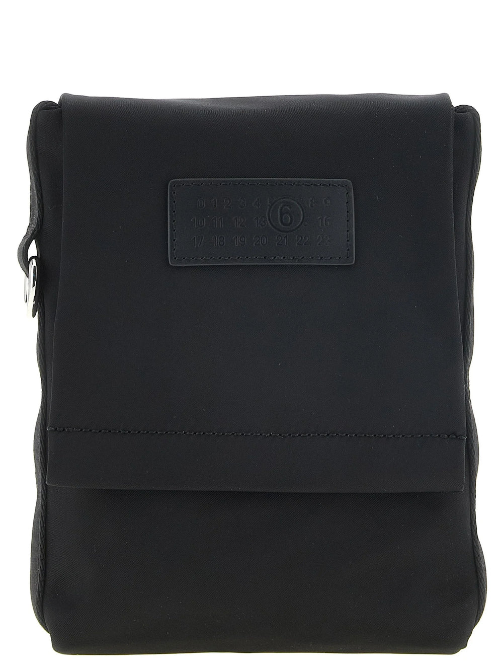 MM6 Maison Margiela Black Polyamide Crossbody Bag