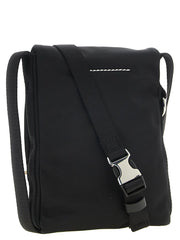 MM6 Maison Margiela Black Polyamide Crossbody Bag