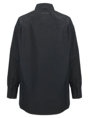 MM6 Maison Margiela Black Polyester Blouse - XS