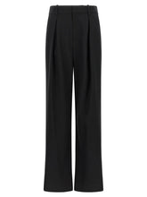 بنطلون كاجوال من البوليستر الأسود MM6 Maison Margiela