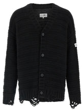 MM6 Maison Margiela Black Virgin Wool Cardigan - M