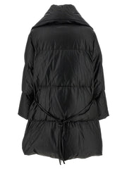 MM6 Maison Margiela Black Viscose Coat - S
