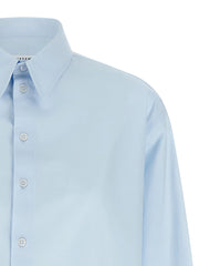 MM6 Maison Margiela Blue Cotton Blouse - IT42