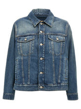 MM6 Maison Margiela Blå Bomulls Denimjakke