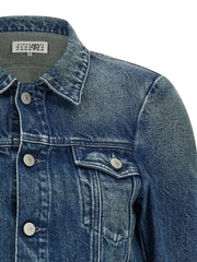 MM6 Maison Margiela Blue Cotton Denim Jacket