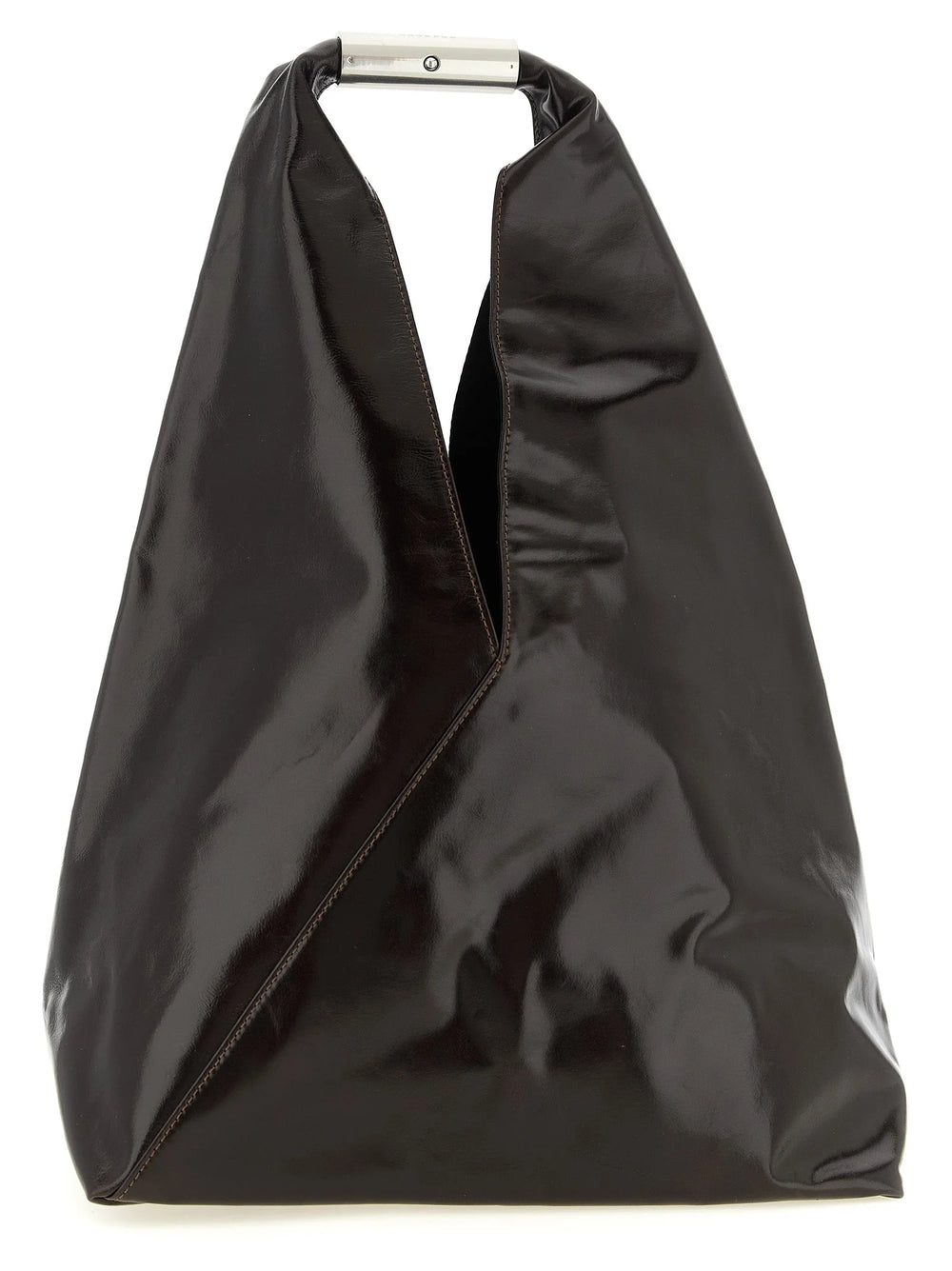 MM6 Maison Margiela Brown Cowhide Handbag