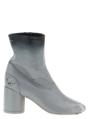 MM6 Maison Margiela Gray Lambskin Ankle Boots - EU36.5/US6.5