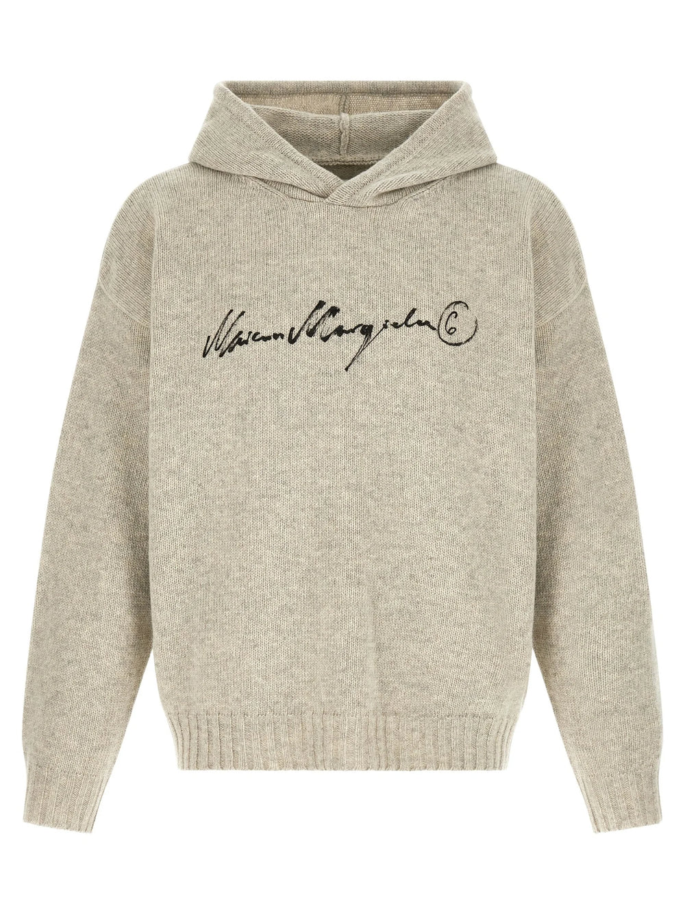 MM6 Maison Margiela Gray Wool Cardigan