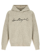 MM6 Maison Margiela Gray Wool Cardigan