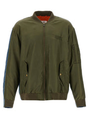 MM6 Maison Margiela Multicolor Polyamide Bomber - 48 | M