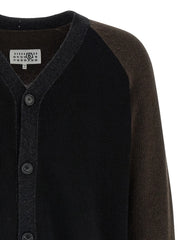 MM6 Maison Margiela Multicolor Wool Cardigan - L
