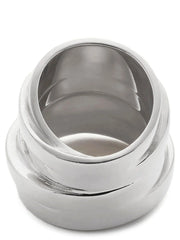 MM6 Maison Margiela Silver Brass Ring - M