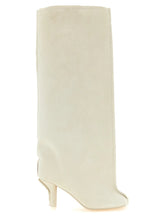 MM6 Maison Margiela White Cowhide Over The Knee - EU37/US7