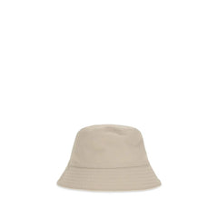 Moncler Beige Cotton Bucket Hat - M