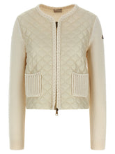 Moncler Beige Cotton Cardigan - L
