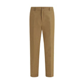Moncler Beige Cotton Casual Pants
