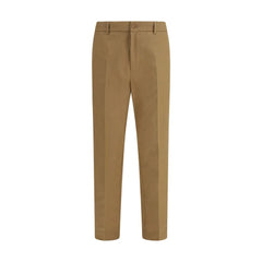 Moncler Beige Cotton Casual Pants