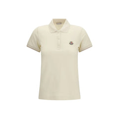Moncler Beige Cotton Polo Shirt - XS