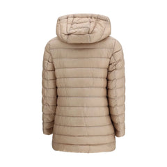 Moncler Beige Polyamide Coat - 0/XS