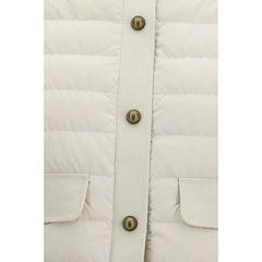 Moncler Beige Polyester Coat - 2