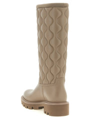 Moncler Beige Pvc Over The Knee - EU39/US9