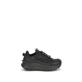 Moncler Black Calf Leather Bos Taurus Athletic Sneakers - EU38/US8