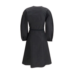 Moncler Black Cotton Casual Dress