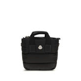 Moncler Black Goose Down Shoulder Bag