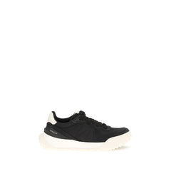Moncler Black Polyamide Athletic Sneakers