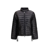 Moncler Black Polyamide Coat - 0/XS