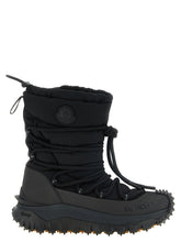 Moncler Black Polyamide Lace-Up Boots - EU 41 | US 8