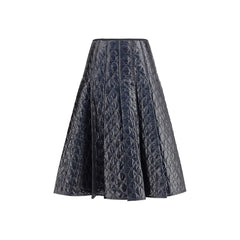 Moncler Black Polyamide Midi Skirt - IT42 | L
