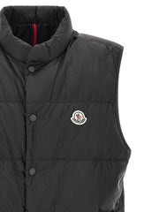 Moncler Black Polyamide Sleeveless Jacket