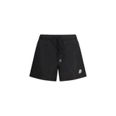 Moncler Black Polyamide Swim Shorts - S