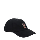 Moncler Black Polyester Cap (Baseball Hat) - L