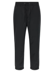 Moncler Black Polyester Joggers (Workout Pants)