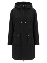 Moncler Black Polyester Parka - 4