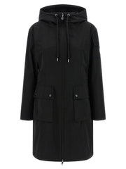 Moncler Black Polyester Parka - 4