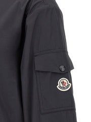 Moncler Black Polyester Shell Jacket - 6