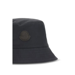 Moncler Blue Cotton Bucket Hat